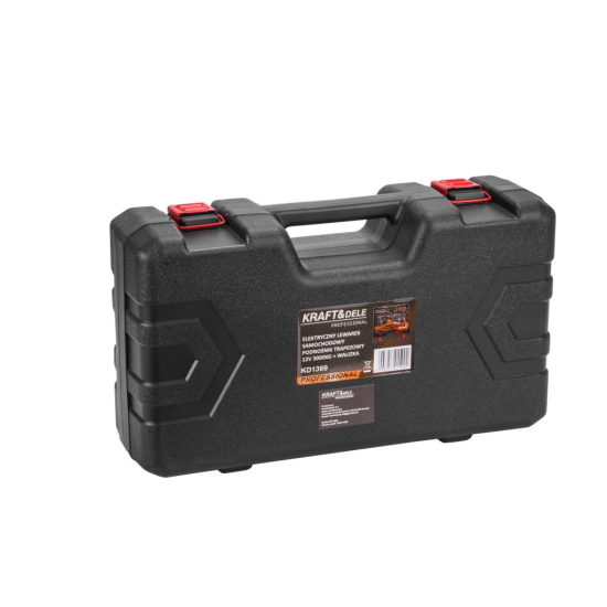 Elektrický nůžkový zvedák 3 t, 12 V - KRAFT&DELE Elektrický nůžkový zvedák 3 t, 12 V - KRAFT&DELE