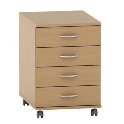 Šuplíkový kontejner se zámkem, buk, bazar - TEMPO ASISTENT 2 NEW 015 Šuplíkový kontejner se zámkem, buk, bazar - TEMPO ASISTENT 2 NEW 015