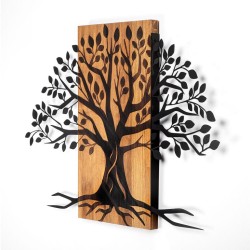 Dekorativní dřevěný nástěnný doplněk - low 382 Dekorativní dřevěný nástěnný doplněk - low 382