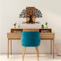 Dekorativní dřevěný nástěnný doplněk - low 382 Dekorativní dřevěný nástěnný doplněk - low 382