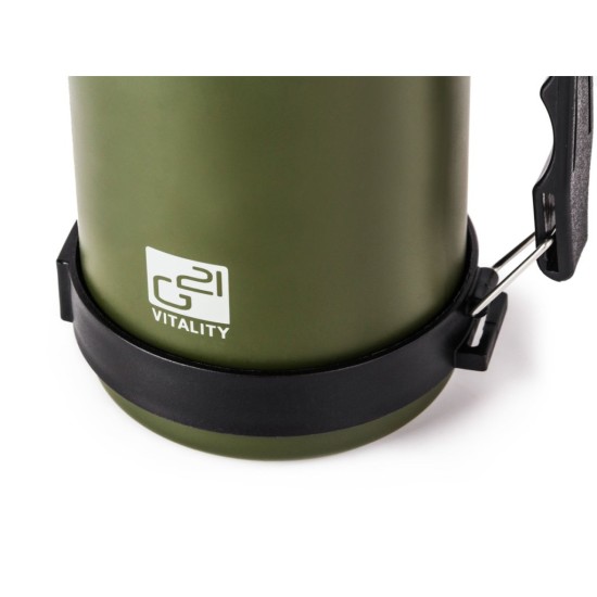 Termoska s rukojetí, 1000 ml, zelená - G21 Termoska s rukojetí, 1000 ml, zelená - G21