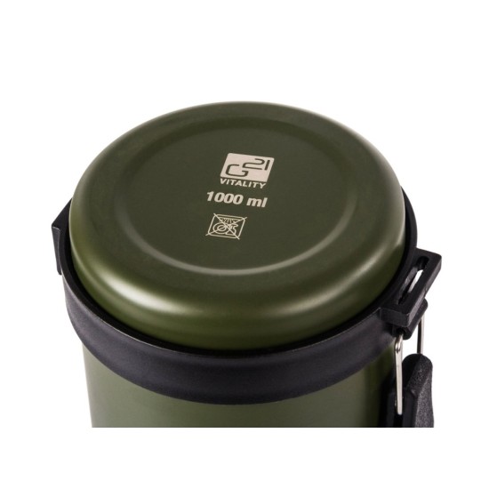 Termoska s rukojetí, 1000 ml, zelená - G21 Termoska s rukojetí, 1000 ml, zelená - G21