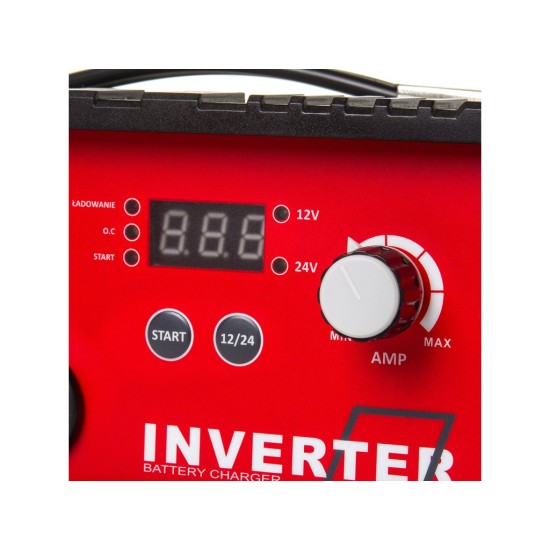 Invertorová nabíječka baterií s funkcí start 200 A, 12/24 V - MAR-POL Invertorová nabíječka baterií s funkcí start 200 A, 12/24 V - MAR-POL
