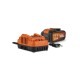 Nabíječka 20 V / 40 V + Baterie 40 V Li-Ion 2,5 Ah - POWERPLUS