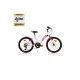 Juniorské kolo 420D bílá/růžová - DINO BIKES Juniorské kolo 420D bílá/růžová - DINO BIKES