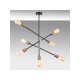 Stropní světlo, lustr 10350 Black Antique 230V, E27 - OPVIQ CHANDELIER BESTE Stropní světlo, lustr 10350 Black Antique 230V, E27 - OPVIQ CHANDELIER BESTE
