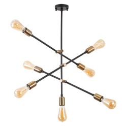 Stropní světlo, lustr 10350 Black Antique 230V, E27 - OPVIQ CHANDELIER BESTE Stropní světlo, lustr 10350 Black Antique 230V, E27 - OPVIQ CHANDELIER BESTE