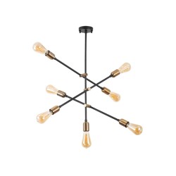 Stropní světlo, lustr 10350 Black Antique 230V, E27 - OPVIQ CHANDELIER BESTE