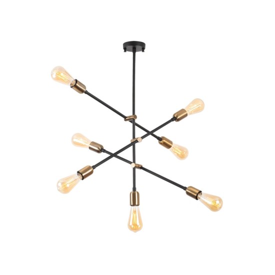 Stropní světlo, lustr 10350 Black Antique 230V, E27 - OPVIQ CHANDELIER BESTE Stropní světlo, lustr 10350 Black Antique 230V, E27 - OPVIQ CHANDELIER BESTE