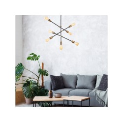 Stropní světlo, lustr 10350 Black Antique 230V, E27 - OPVIQ CHANDELIER BESTE