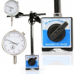 Úchylkoměr 0-10 / 0,01 mm s magnetickým stativem - MAR-POL Úchylkoměr 0-10 / 0,01 mm s magnetickým stativem - MAR-POL
