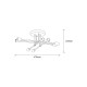 Stropní světlo, lustr 1322 Black 230V, E27 - OPVIQ CHANDELIER EXHAUST