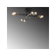 Stropní světlo, lustr 1322 Black 230V, E27 - OPVIQ CHANDELIER EXHAUST