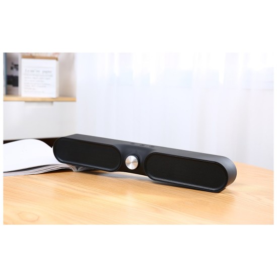 Přenosný reproduktor Bluetooth 5.0 (černý) BL12 - FONENG Přenosný reproduktor Bluetooth 5.0 (černý) BL12 - FONENG