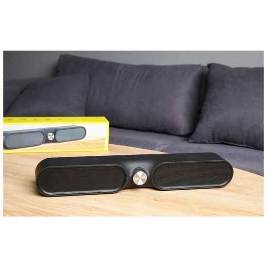 Přenosný reproduktor Bluetooth 5.0 (černý) BL12 - FONENG Přenosný reproduktor Bluetooth 5.0 (černý) BL12 - FONENG