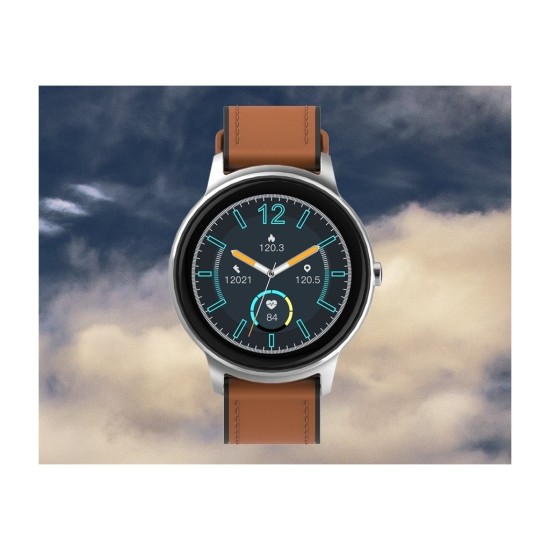 Chytré hodinky iGET FIT F60 stříbrné Chytré hodinky iGET FIT F60 stříbrné