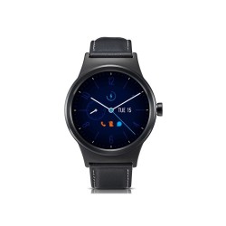 Chytré hodinky TCL MOVETIME Leather černé Chytré hodinky TCL MOVETIME Leather černé