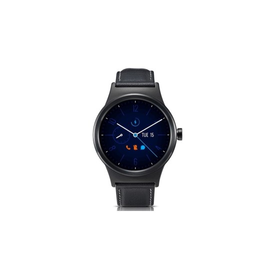 Chytré hodinky TCL MOVETIME Leather černé