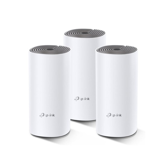 TP-Link Deco E4 - AC1200 Wi-Fi mesh systém pro celou domácnost (3-Pack) TP-Link Deco E4 - AC1200 Wi-Fi mesh systém pro celou domácnost (3-Pack)