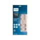 Přepěťová ochrana SPN7060WA/60, bílá, 2 m - PHILIPS Přepěťová ochrana SPN7060WA/60, bílá, 2 m - PHILIPS