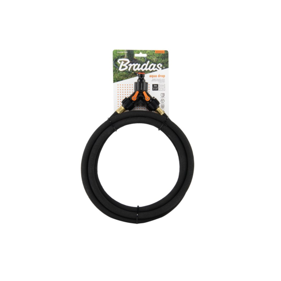 Zavlažovací kapací hadice AQUA-DROP, 3 m 1/2", s ventily, kruhová - BRADAS Zavlažovací kapací hadice AQUA-DROP, 3 m 1/2", s ventily, kruhová - BRADAS