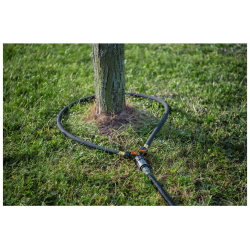 Zavlažovací kapací hadice AQUA-DROP, 2 m 1/2", s ventily, kruhová - BRADAS