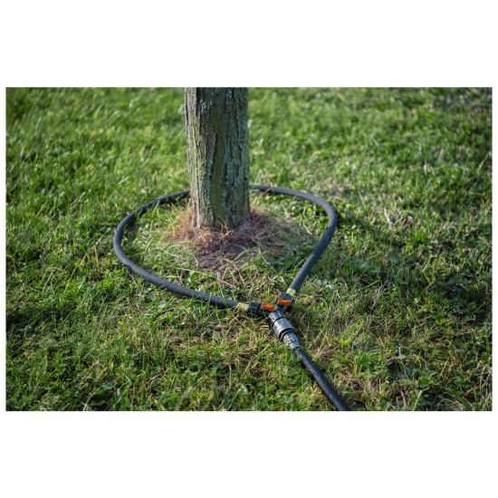 Zavlažovací kapací hadice AQUA-DROP, 2 m 1/2", s ventily, kruhová - BRADAS Zavlažovací kapací hadice AQUA-DROP, 2 m 1/2", s ventily, kruhová - BRADAS