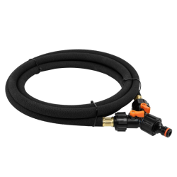 Zavlažovací kapací hadice AQUA-DROP, 2 m 1/2", s ventily, kruhová - BRADAS