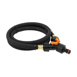 Zavlažovací kapací hadice AQUA-DROP, 1,5 m 1/2", s ventily, kruhová - BRADAS