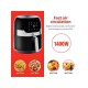 Horkovzdušná fritéza s digitálním displejem 3,5 l, 1400 W - ALPINA Horkovzdušná fritéza s digitálním displejem 3,5 l, 1400 W - ALPINA