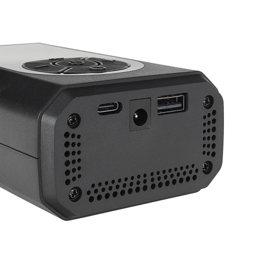 Aku kompresor mini, 7,4V, 4000 mAh, s LED svítilnou - GEKO