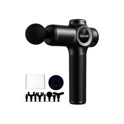 Masážní pistole F8, černá - GLOX