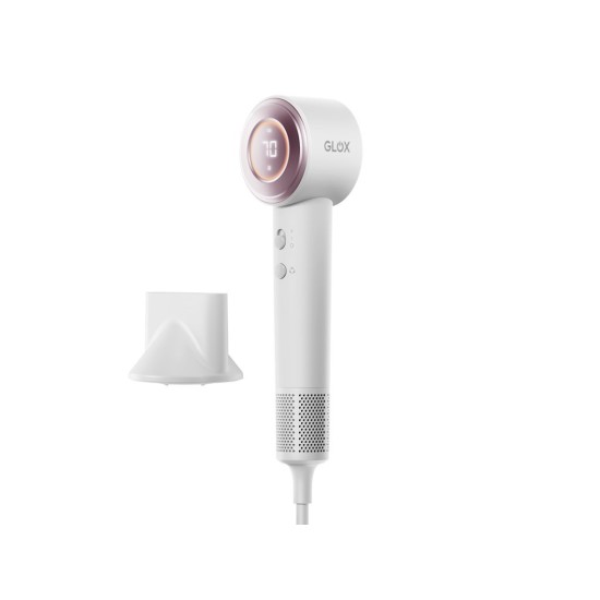 Fén na vlasy s ionizátorem D9, bílý - GLOX