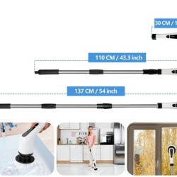 Elektrický čistící kartáč, sada 9 ks hlavic - LASER CUT Elektrický čistící kartáč, sada 9 ks hlavic - LASER CUT