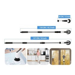 Elektrický čistící kartáč, sada 9 ks hlavic - LASER CUT Elektrický čistící kartáč, sada 9 ks hlavic - LASER CUT