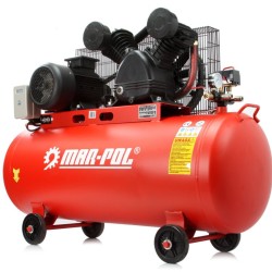 Kompresor olejový 2V, 200 l, 4 kW, 400 V - MAR-POL