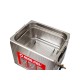 Ultrazvuková čistička 10 l, 240 W, nerez - MAR-POL