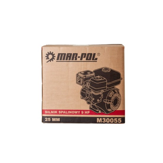 Spalovací motor 9 HP, 25 mm, pro čerpadla nebo centrály - MAR-POL Spalovací motor 9 HP, 25 mm, pro čerpadla nebo centrály - MAR-POL