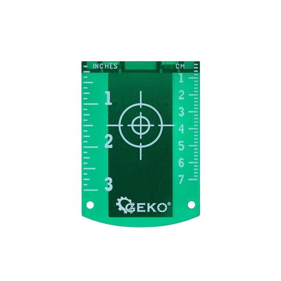 Terč pro zelený laser, s magnety - GEKO