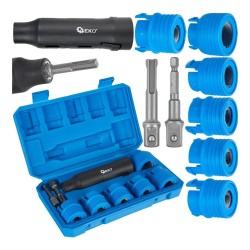 Sada na čištění šroubů a čepů kol, 9 dílů - GEKO Sada na čištění šroubů a čepů kol, 9 dílů - GEKO