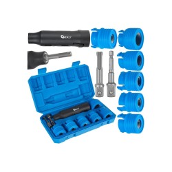 Sada na čištění šroubů a čepů kol, 9 dílů - GEKO