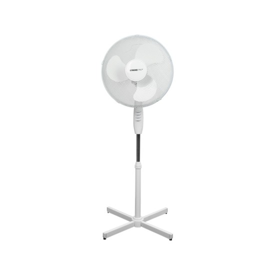 Stojanový ventilátor 40 cm, 45 W, bílý - STREND PRO Stojanový ventilátor 40 cm, 45 W, bílý - STREND PRO