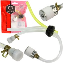 Hadičky s filtrem, odvětráním a gumovou průchodkou pro palivové nádrže křovinořezů RQ680/RQ508 - DEMON Hadičky s filtrem, odvětráním a gumovou průchodkou pro palivové nádrže křovinořezů RQ680/RQ508 - DEMON