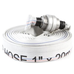 Požární hadice 1", 30 m, s koncovkami - MAR-POL