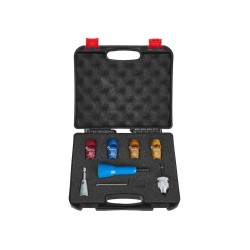 Nástroj na odizolování a kroucení kabelů 2,5–10 mm², sada pro aku šroubovák - Geko Nástroj na odizolování a kroucení kabelů 2,5–10 mm², sada pro aku šroubovák - Geko