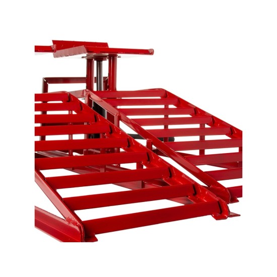 Nájezdová rampa s hydraulickým zvedákem, 2 t, sada 2 ks - MAR-POL Nájezdová rampa s hydraulickým zvedákem, 2 t, sada 2 ks - MAR-POL