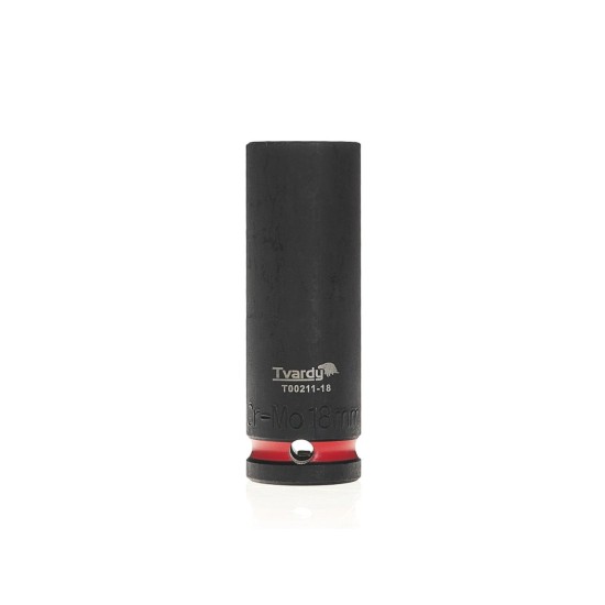 Rázová nástrčná hlavice prodloužená 1/2", 18 mm, CrMo - TVARDY