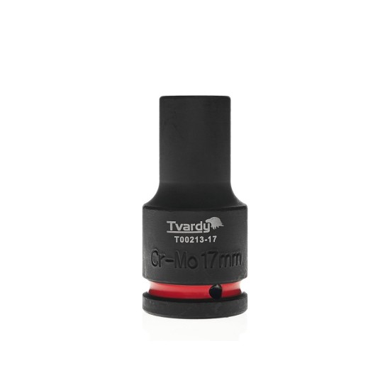 Rázová nástrčná hlavice prodloužená 3/4", 17 mm, CrMo - TVARDY