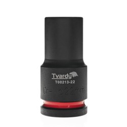 Rázová nástrčná hlavice prodloužená 3/4", 22 mm, CrMo - TVARDY