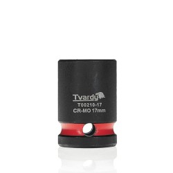 Rázová nástrčná hlavice 1/2", 17 mm, CrMo - TVARDY Rázová nástrčná hlavice 1/2", 17 mm, CrMo - TVARDY